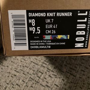 No Bull Diamond Knit Runner